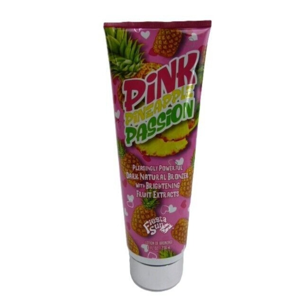 Fiesta Sun Pink Pineapple Passion Tanning Lotion Size 8 oz Dark Natural Bronzer - Picture 1 of 7